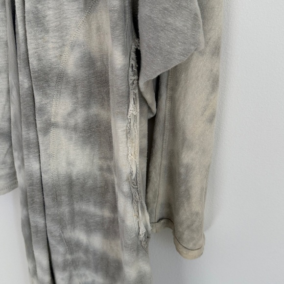 Free People Gray Tie-Dye Kimono - Picture 3 of 5